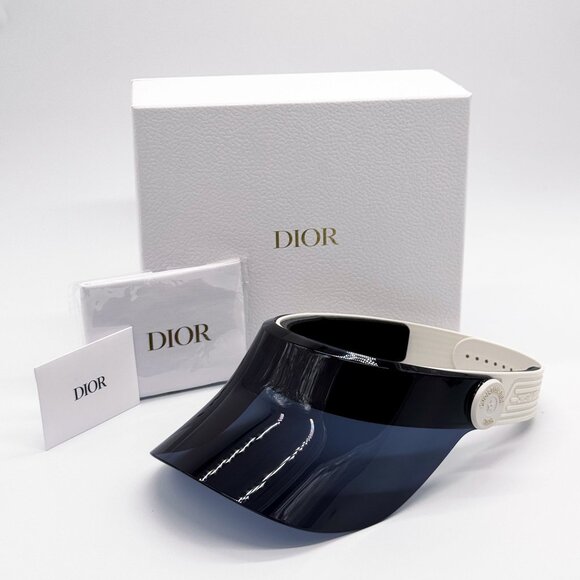 NEW DIOR VISOR SUNGLASSES DIORPACIFIC V1U 96B BLACK/WHITE WOMEN EYEWEAR DIOR main image 8